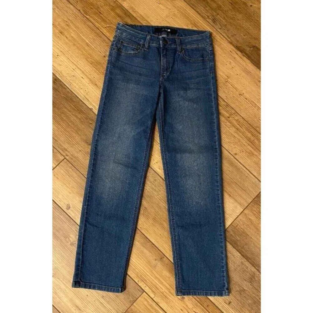 JOE'S JEANS Girls Sz 12 EVER BLUE Straight Leg ROBERT Jeans BOD741420 27X27